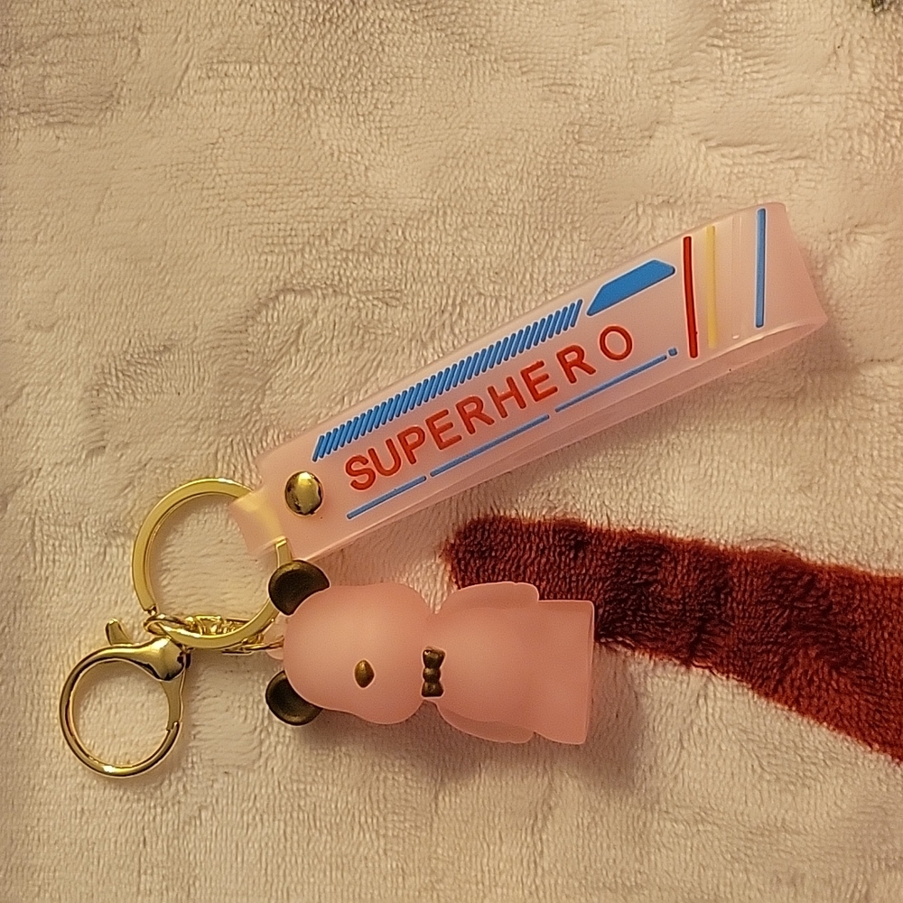 Acrylic Bear Keychain